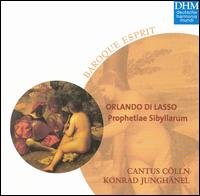 Orlando di Lasso: Prophetiae Sibyllarum - Cantus Clln; Konrad Junghanel (lute)