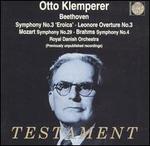 Otto Klemperer Conducts Beethoven, Mozart, Brahms - Royal Danish Orchestra; Otto Klemperer (conductor)