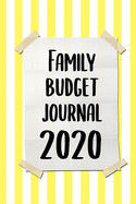Our Family Budget Journal 2020! Manage your expenses, plan your budget, track bills and expenses, plan your finances and enjoy your year!