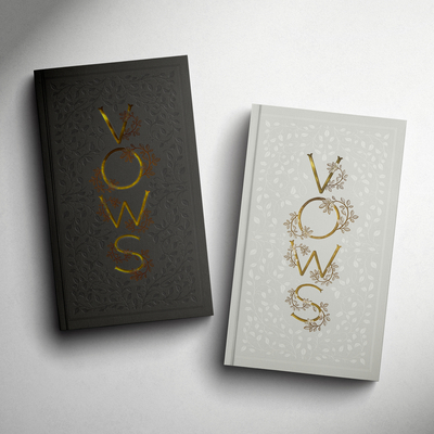 Our Wedding Vows: A Set of Heirloom-Quality Vow Books with Foil Accents and Hand-Drawn Illustrations - Herold, Korie, and Paige Tate & Co (Producer)