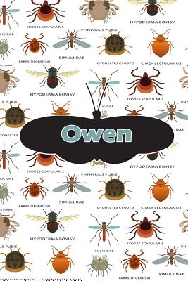 Owen: Bug Insect Draw and Write Journal Notebook 120 Pages 6x9 - Cole, Rob