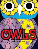Owl Colouring Book for Adults