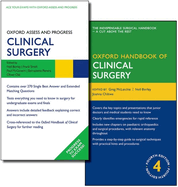 Oxford Handbook of Clinical Surgery 4th Edition and Oxford Assess and Progress: Clinical Surgery Pack
