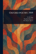 Oxford Poetry, 1919