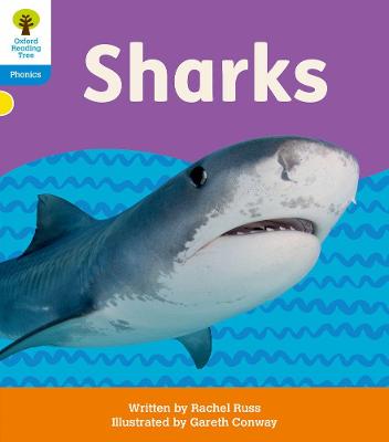 Oxford Reading Tree: Floppy's Phonics Decoding Practice: Oxford Level 3: Sharks - Russ, Rachel