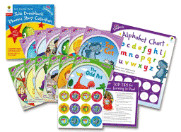 Oxford Reading Tree Songbirds: Levels 1+ and 2: Get Started With Julia Donaldson's Phonics Story Collection