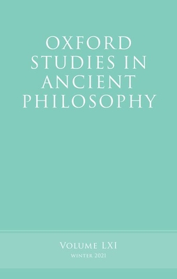 Oxford Studies in Ancient Philosophy, Volume 61 - Caston, Victor (Editor)