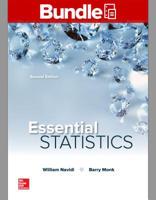 Package: Loose Leaf for Essential Statistics with Connect Math Hosted by Aleks Access Card - Navidi, William, Prof., and Monk, Barry, Professor