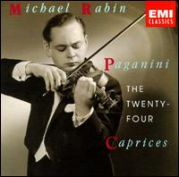 Paganini: 24 Caprices For Solo Violin - Michael Rabin (violin)