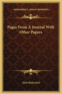 Pages from a Journal with Other Papers