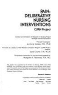 Pain: Deliberative Nursing Interventions