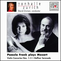 Pamela Frank plays Mozart - David Zinman (candenza); Joseph Joachim (candenza); Pamela Frank (violin); Zurich Tonhalle Orchestra; David Zinman (conductor)