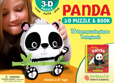 Panda: Wildlife 3D Puzzle and Book - Toast, Sarah