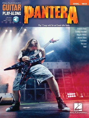 Pantera - Guitar Play-Along Vol. 163 Book/Online Audio - Pantera