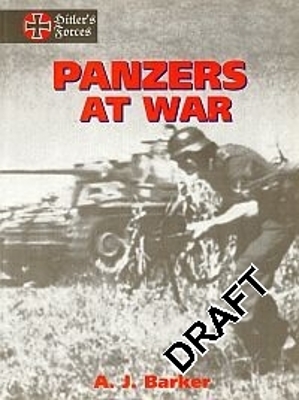 Panzers at War - Barker, A J