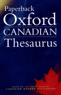 Paperback Oxford Canadian Thesaurus