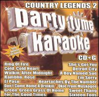 Party Tyme Karaoke: Country Legends, Vol. 2 - Karaoke