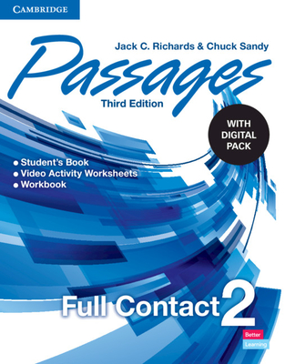 Passages Level 2 Full Contact with Digital Pack - Richards, Jack C., and Sandy, Chuck
