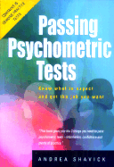 Passing Sychometric Tests - Shavick, Andrea