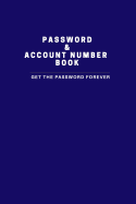 Password & Account Number Book and Little Telephone/Adress Book (Dark Blue Version&#65289;