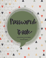 Password Book: Password Keeper: Internet Address & Password Logbook