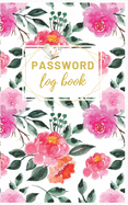 Password Logbook: Internet Address & Password Logbook: Password book small: Password Book Organizer, Logbook To Protect Usernames and Passwords, Modern Password Keeper, Password Book Journal, Pink Watercolor Floral Password Organizer.