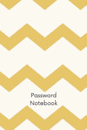 Password Notebook: A simple password keeper to log all your internet sign in information. Handy 6 x 9 size