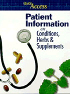 Patient Information on Conditions, Herbs & Supplements: Quick Access