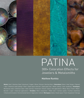 Patina: 300+ Coloration Effects for Jewelers & Metalsmiths - Runfola, Matthew