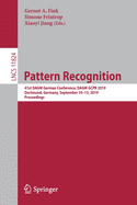 Pattern Recognition: 41st Dagm German Conference, Dagm Gcpr 2019, Dortmund, Germany, September 10-13, 2019, Proceedings