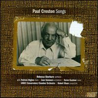Paul Creston: Songs - Joan Sommers (accordion); Karen Kushner (piano); Patricia Higdon (piano); Rebecca Sherburn (soprano);...