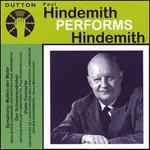 Paul Hindemith Performs Hindemith - Henry Merckel (violin); Paul Hindemith (viola)