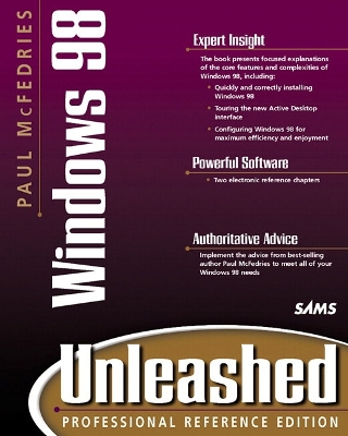 Paul McFedries' Windows 98 Unleashed - McFedries, Paul