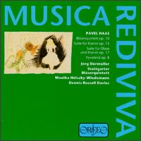Pavel Haas: Blserquintett; Suite fr Klavier; Suite fr Oboe und Klavier; Vyvolen - Dennis Russell Davies (piano); Friedhelm Putz (horn); Hermann Herder (bassoon); Jrg Drmller (tenor);...