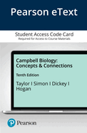 Pearson Etext for Campbell Biology: Concepts & Connections -- Access Card