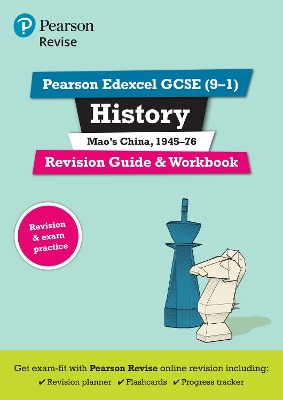 Pearson REVISE Edexcel GCSE History Mao's China Revision Guide and Workbook inc online edition - 2023 and 2024 exams - Bircher, Rob