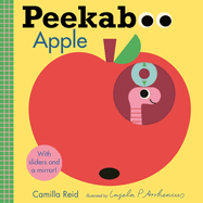 Peekaboo: Apple: (An Interactive Board Book for Babies & Toddlers with Mirror & Sliders to Push, Pull, or Turn. Cute Artwork Includes a Baby, Butterfly, Dog, Duck, & More.)