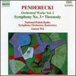 Penderecki: Orchestral Works Vol. 1