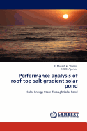 Performance Analysis of Roof Top Salt Gradient Solar Pond