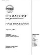 Permafrost 4th International Conference: Final Proceedings