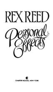 Personal Effects - Reed, Rex