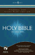 Personal Size Giant Print Bible-NCV