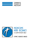 Persons and Bodies: A Constitution View