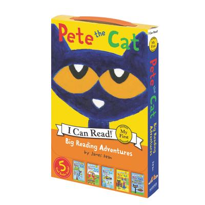 Pete the Cat: Big Reading Adventures: 5 Far-Out Books in 1 Box! - Dean, Kimberly