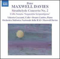 Peter Maxwell Davies: Strathclyde Concerto No. 2 - Bruno Canino (piano); Vittorio Ceccanti (cello); RAI National Symphony Orchestra; Peter Maxwell Davies (conductor)