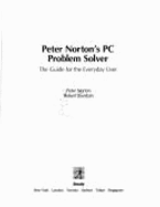 Peter Norton's Personal Computer Problem Solver - Norton, Peter, and Jourdain, Robert