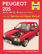 Peugeot 205 Petrol (83 - 97) A To P