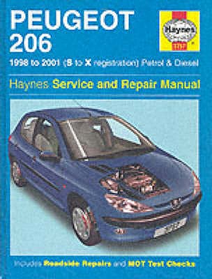 Peugeot 206 Petrol and Diesel Service and Repair Manual - Coombs, Mark