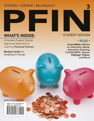 PFIN3 (with CourseMate Printed Access Card) - Gitman, Lawrence, and Joehnk, Michael, and Billingsley, Randall