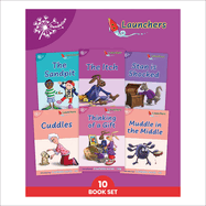 Phonic Books Dandelion Launchers Stages 16-20: Decodable Books for Beginner Readers 'Tch' and 'Ve', Two-Syllable Words, Suffixes -Ed and -Ing and Spelling